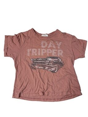Cirlcex DAY TRIPPER Graphic tee crop shirt